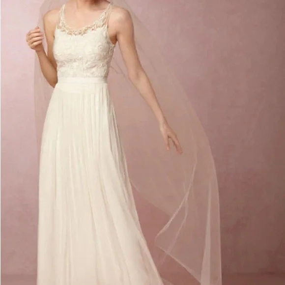BHLDN | Accessories | Bhldn Triolet Cathedral Veil | Poshmark display picture 2